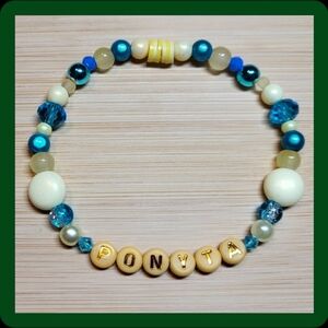 Shiny Ponyta- Pokemon Friendship Bracelet, Size 8"